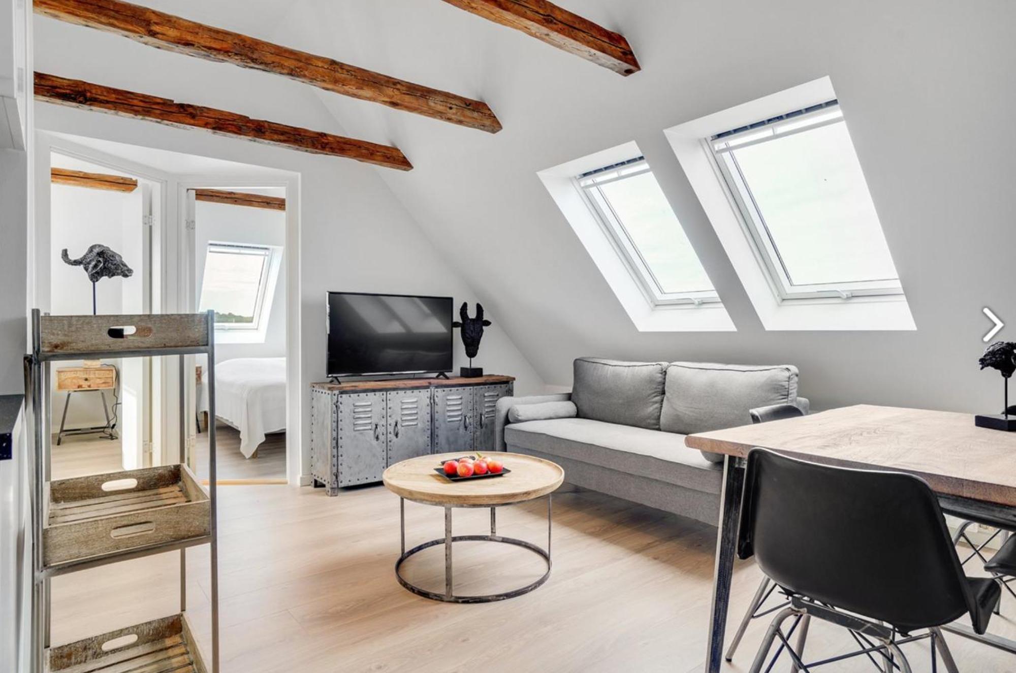 3- Skon Og Lyst Indrettet Ferielejlighed Skagen Buitenkant foto